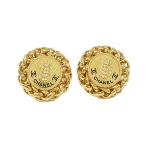 CHANEL Black Earrings